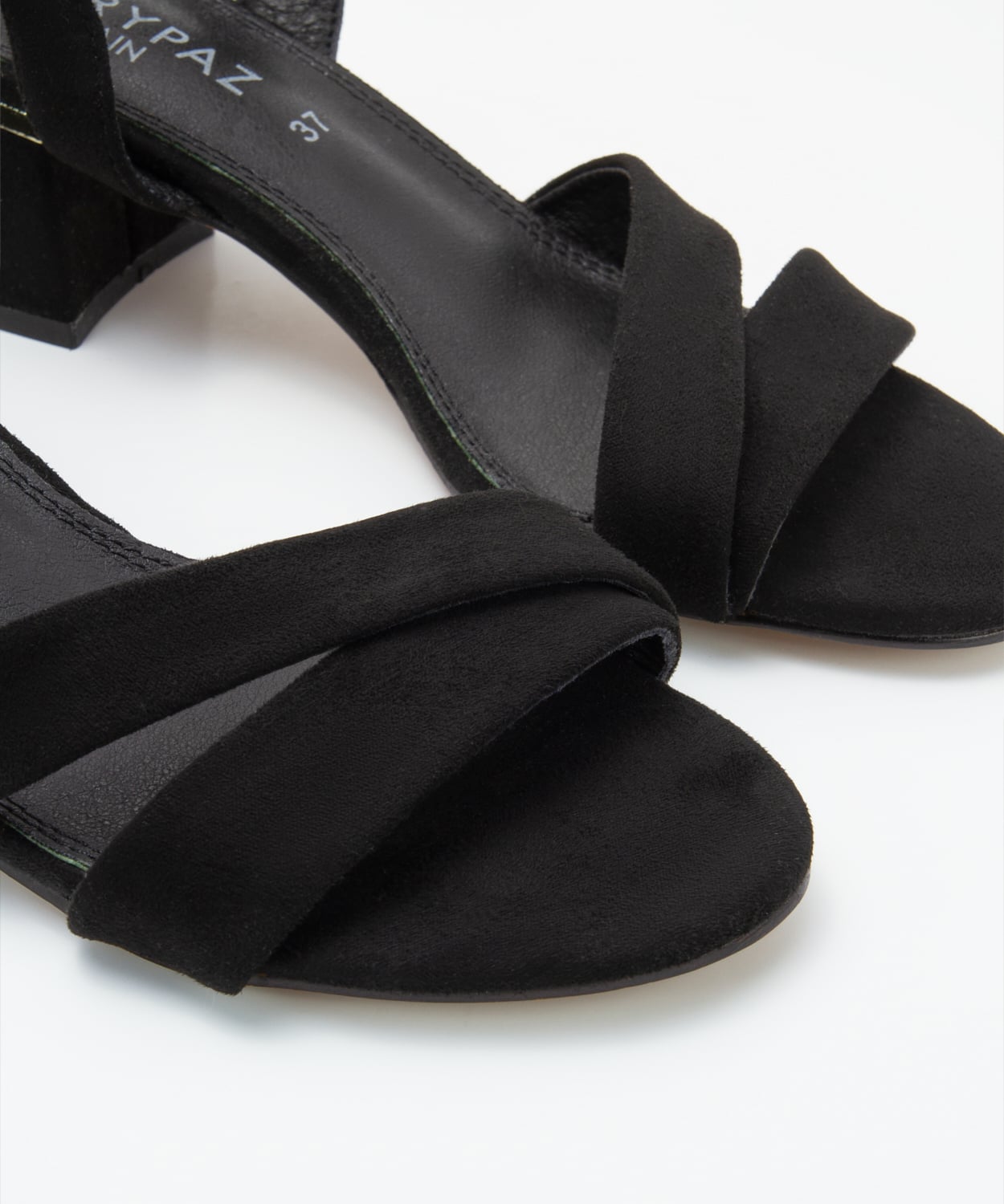 Sandalias tac&oacute;n pieza met&aacute;lica image number null